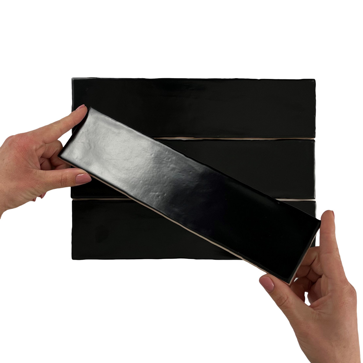 Cifre Ceramica Colonial Wandtegel Black mat 7.5x30cm